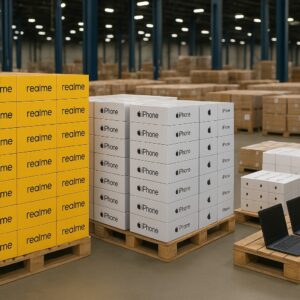 LOT of 1045 Mixed Huawei, Apple & Realme Mobile Phones